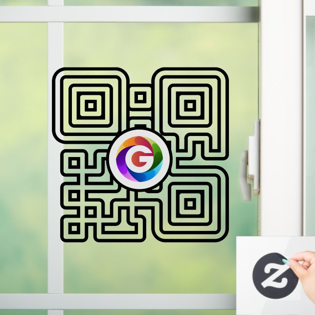 Google Reviews Window Cling | QR Code Vinyl (Home)