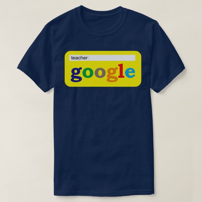 Google Teach  T-Shirt (Design Front)