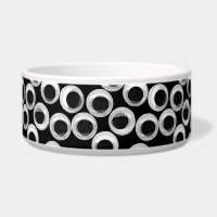 Googly eye pattern – black
