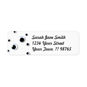 Googly Eyes Black and White Custom