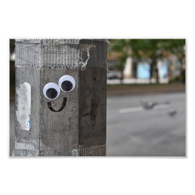 Googly Eyes Eyeballs New York City Photography NYC Photo Print (Front)