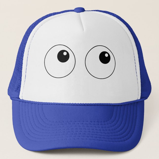 Googly Eyes Trucker Hat (Front)