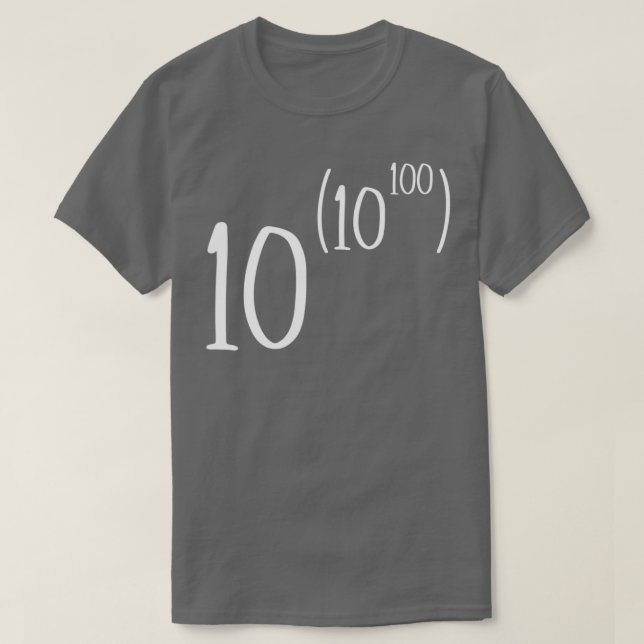 Googolplex T-Shirt (Design Front)