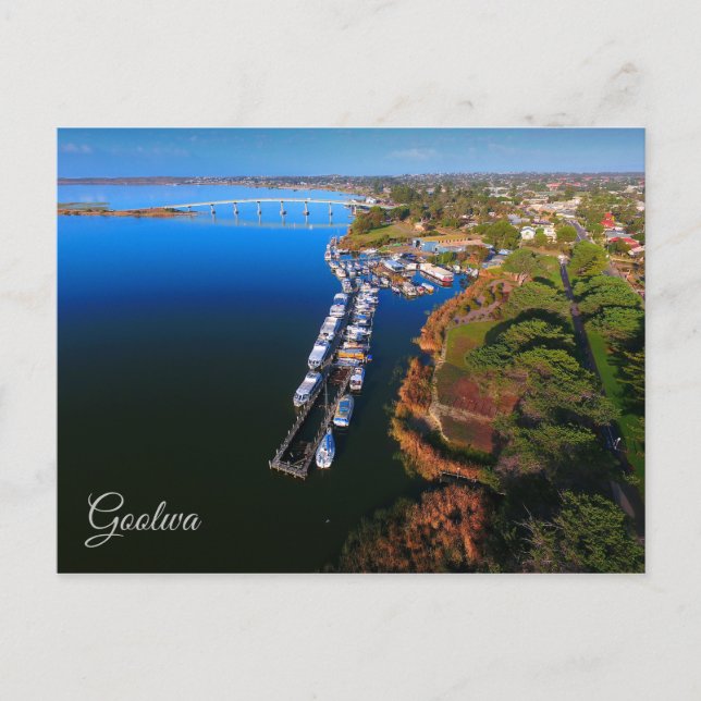 Goolwa Post Card - Sturts Marina (Front)