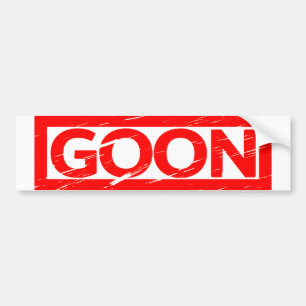 Goon Stamp Bumper Sticker