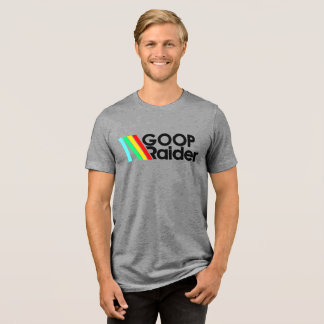 GOOP Raiders Video Game T-Shirt Tri-Blend Shirt