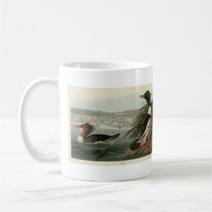 Goosander (Common Merganser) Audubon's Birds Coffee Mug