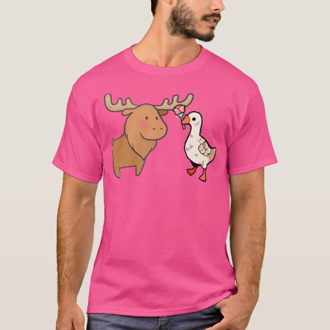 Goose And Moose T-Shirt (Front)