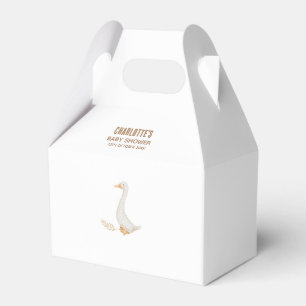 Goose Baby Shower Favour Box