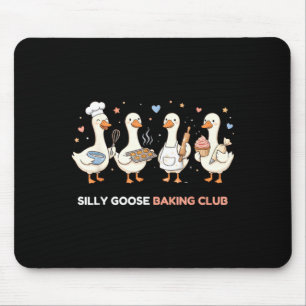 Goose Baking Club Funny Baker Mum Mama Pastry Chef Mouse Pad