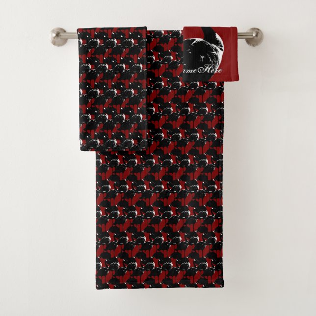 Goose Bath Towel Set Custom Canada Goose Towels (Insitu)