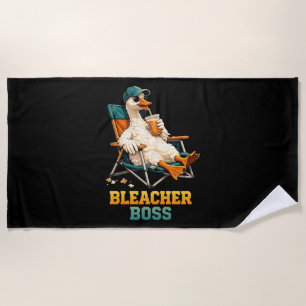Goose Bleacher Boss Beach Towel