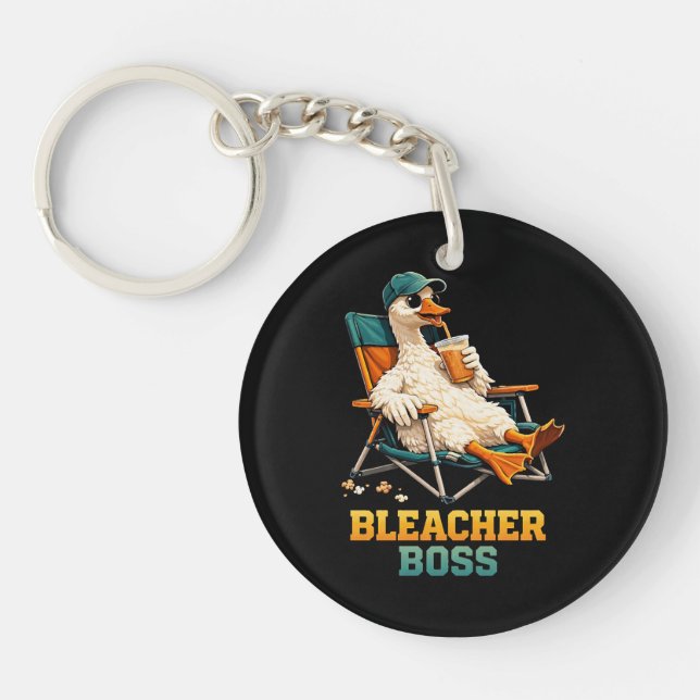 Goose Bleacher Boss Key Ring (Front)