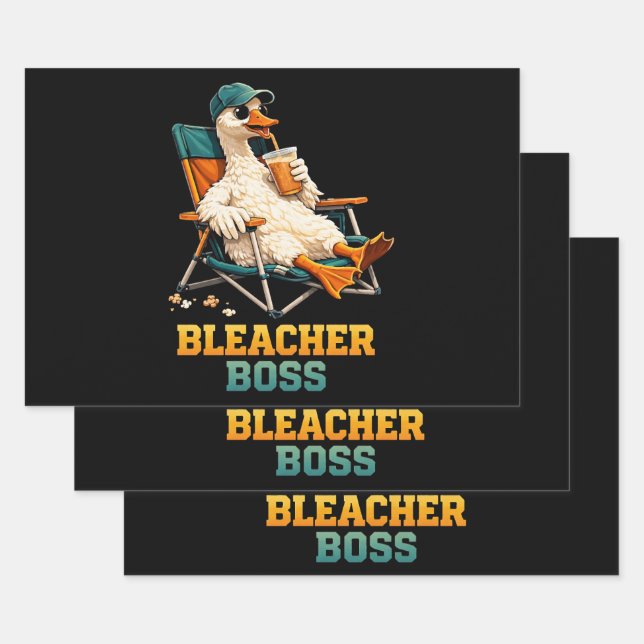 Goose Bleacher Boss Wrapping Paper Sheet (Set)