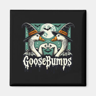 Goose Bumps Goosebumps Funny Geese Fist Bump Hallo Magnet