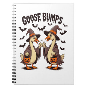 Goose Bumps Halloween Witch Fall Notebook