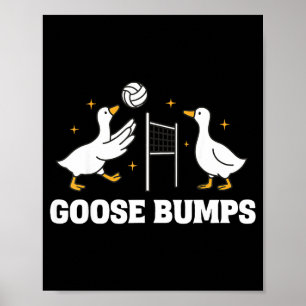Goose Bumps Volleyball  Poster