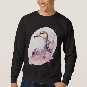 Goose Cherry Blossom Japanese Sakura Goose Sweatshirt