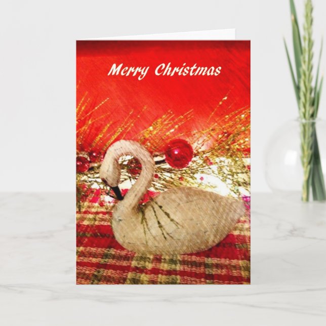 Goose Christmas Card (Front)