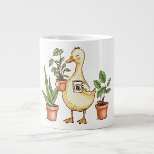 Goose Gardening Mug - Powered by Plants & Coffee 