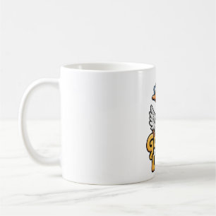 Goose Got Me Loose Tee – Funny Goose with Glasses Coffee Mug