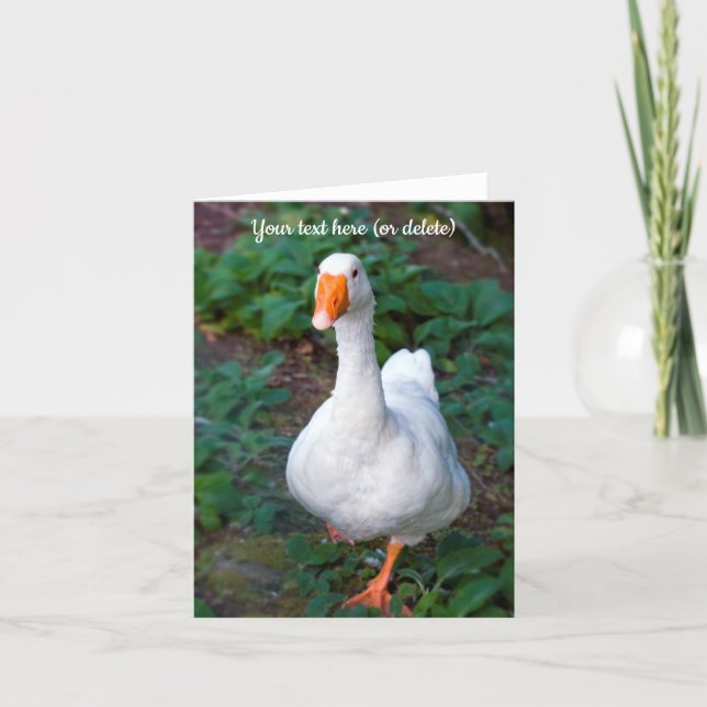 Goose Greeting card (Front)