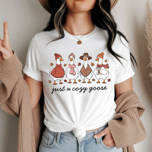Goose Halloween Shirt, Fall Season Shirt for Women