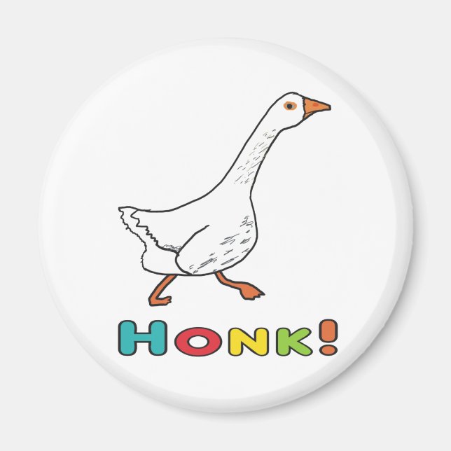 Goose Honk Magnet (Front)