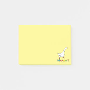 Goose Honk Post-it Notes