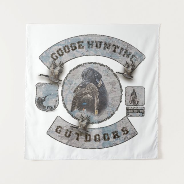 Goose Hunting Tapestry (Front)