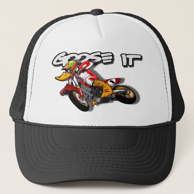 Goose It SUPERMOTO Hat (Front)