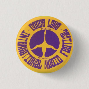 Goose Lake Festival 1970 button