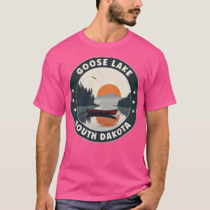 Goose Lake South Dakota Sunset T-Shirt