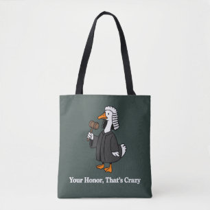 Goose Lawyer Law School Graduation Gift Funny  Tote Bag