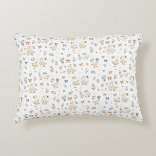 Goose Nursery Neutral Decorative Cushion