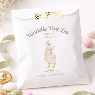 Goose on the loose Thank you Favour Bags