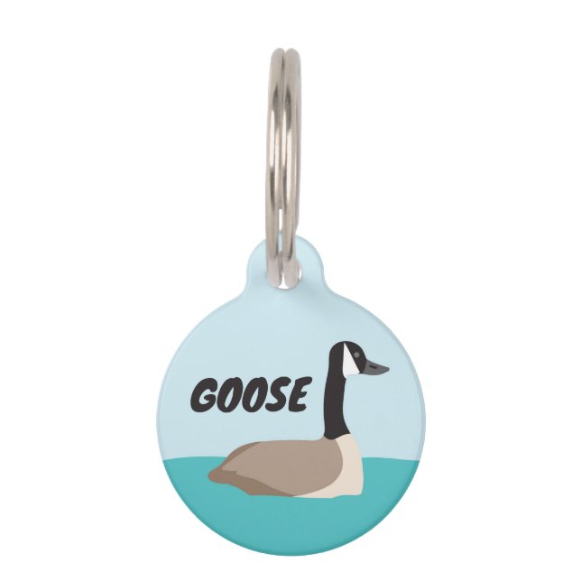 goose pet tag (Front)