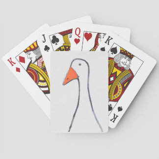 Goose Playing Cards