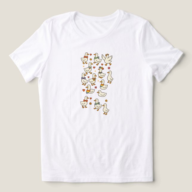 Goose Pride Shirt Subtle Pride Comfort Colours T-S (Design Front)