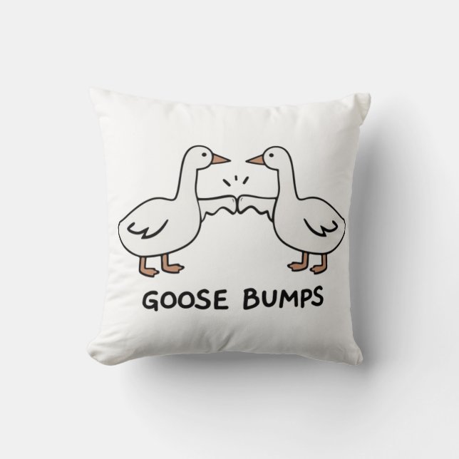 Goose pumps  cushion (Front)