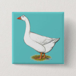 Goose Roman Tufted 15 Cm Square Badge