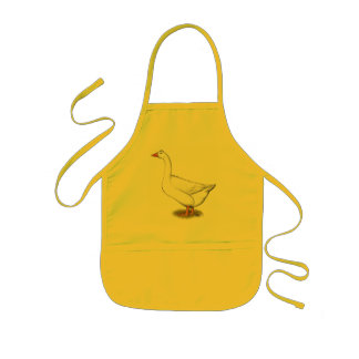 Goose Roman Tufted Kids Apron