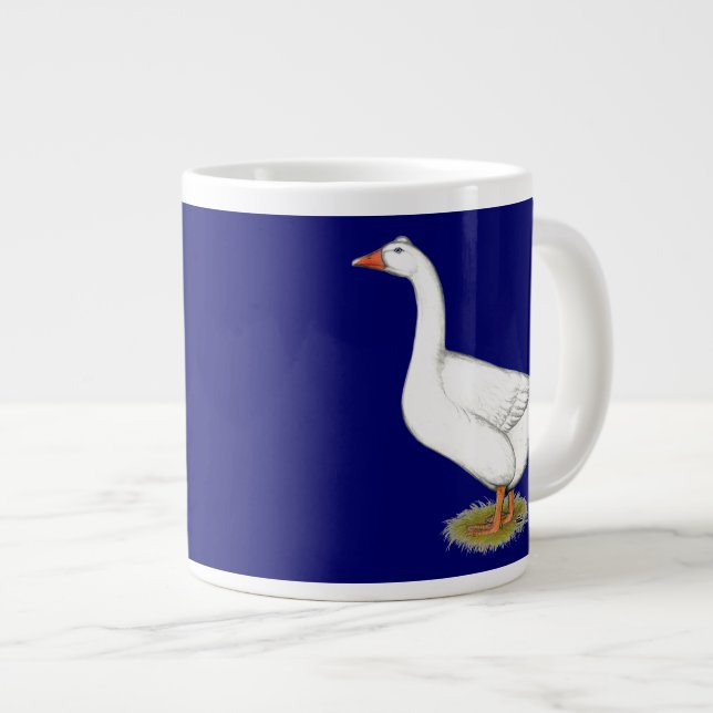 Goose Roman Tufted Large Coffee Mug (Front Right)