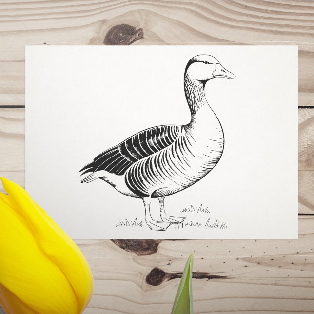 Goose Rubber Stamp (Goose Rubber Stamp)