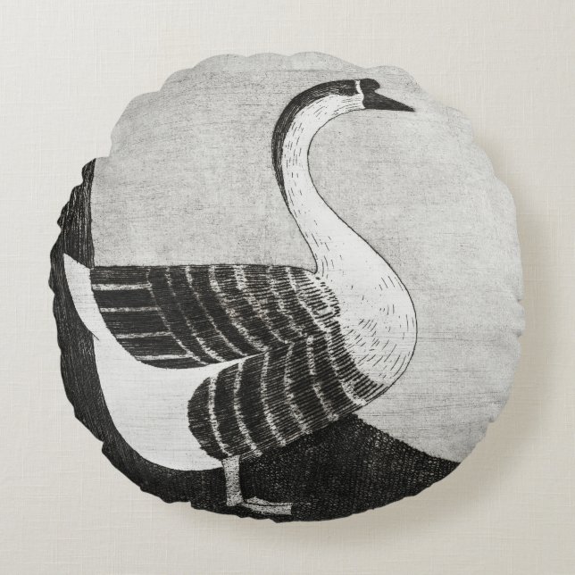 Goose Throw Pillow (Front)