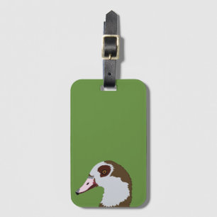Goose Waterfowl Bird Goose Luggage Tag