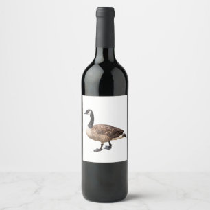 Goose Wine Label