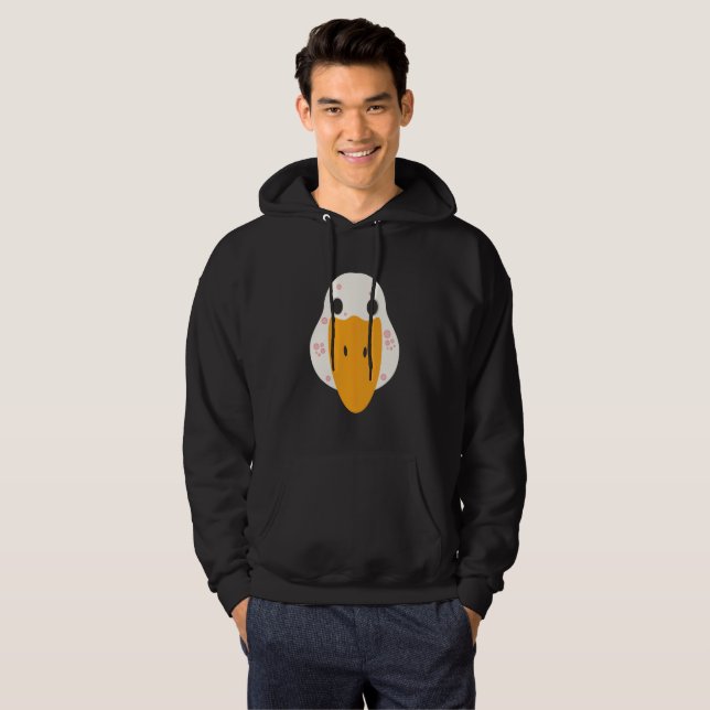 Goose With Pimples Men's Hoodie (Front Full)
