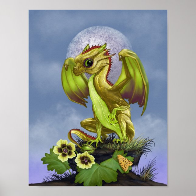 Gooseberry Dragon 11x14 (4x6 and up) Poster (Front)