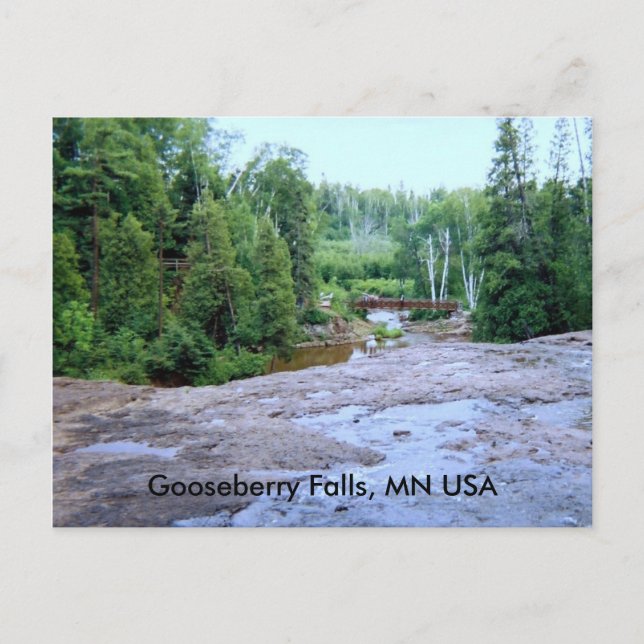Gooseberry Falls, MN USA Postcard (Front)
